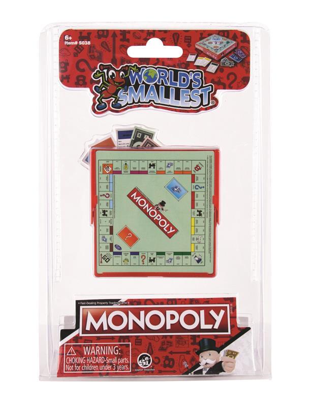 Worlds Smallest Monopoly,Z5038