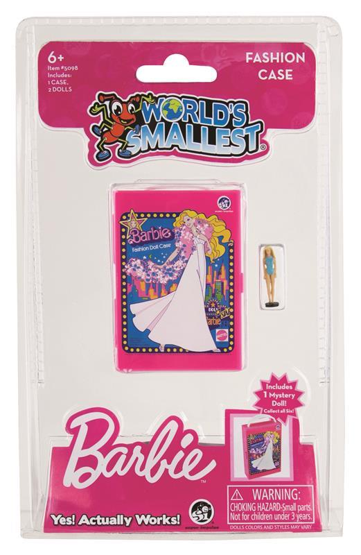 Worlds Smallest Barbie Fashion Case,5098