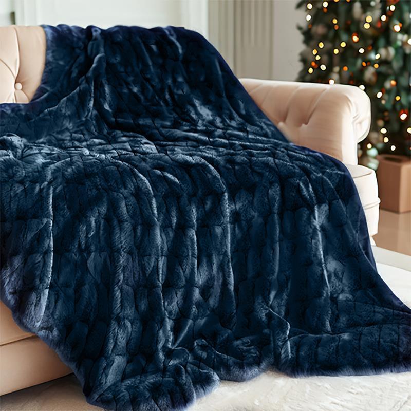 Outrageously Solf Minky Luxe Faux Fur Blanket - Asst,OS-LUX-ASST