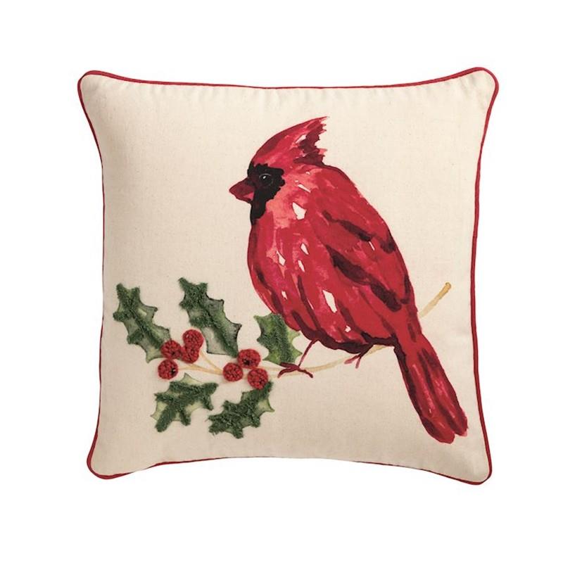 Cardinal Pillow,Mud Pie,41601141