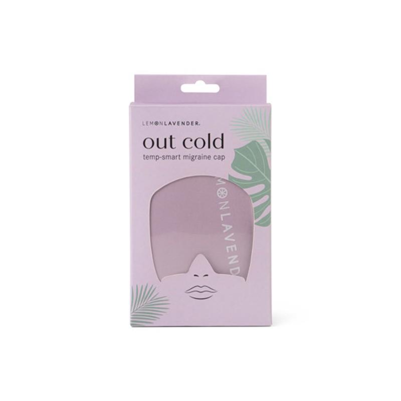 Lemon Lavender Out Cold Temp Smart Migraine Cap,Lemon Lavender,LLOC12