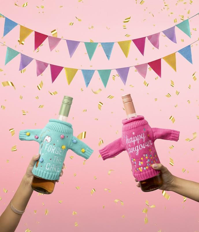 TLF It's Yo Birthday Wine & Bottle Sweater,TLFSWT24