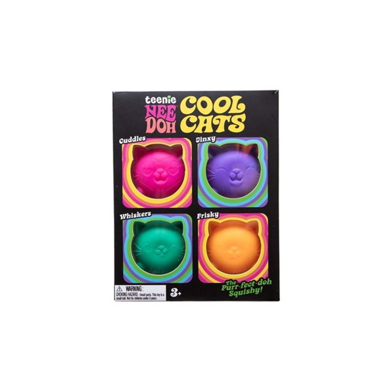 NeeDoh Teenie Cool Kittens  - Multi Pack,NeeDoh,MPCCTND